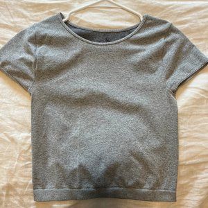 Free People Grey Cap Sleeve Seamless Cami - XS/S